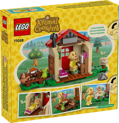 Lego Animal Crossing 77058 Goldie's Cosy House