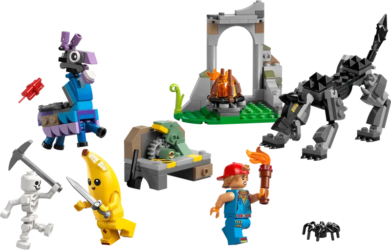 Lego Fortnite 77075 Peely And Sparkplug's Camp
