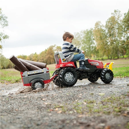Rolly Junior Tractor with Front loader and Farm Trailer