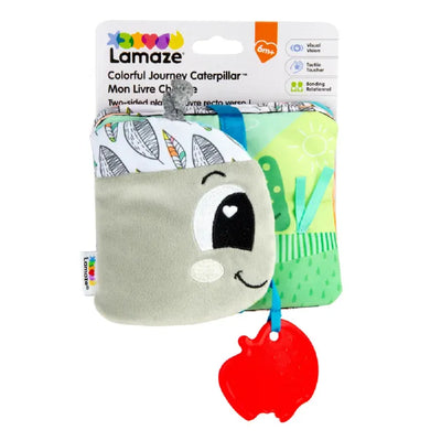 Lamaze Colourful Journey Caterpillar Soft Toy Book