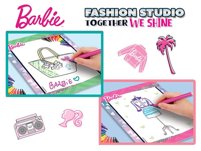 Barbie Fashion Studio Together We Shine Sketchbook