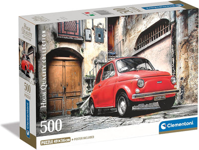Clementoni 500pc Jigsaw Puzzle Fiat Cinquecento