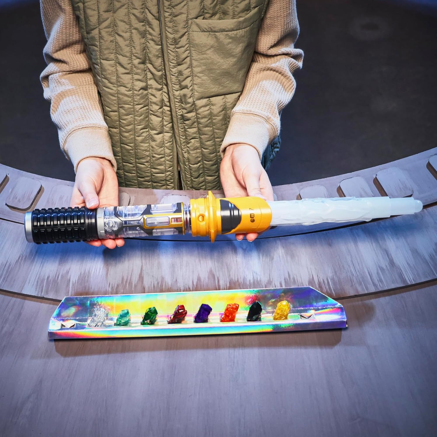 Star Wars Kyber Core Power Crystal Light Sabre