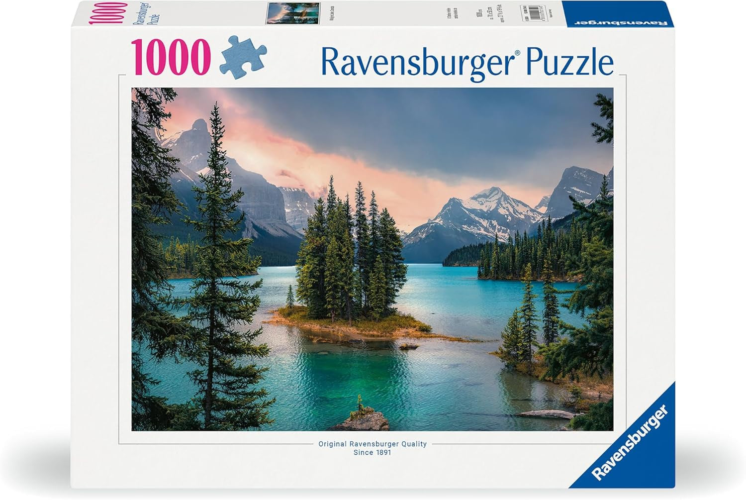 Ravensburger Maligne Lake Canada 1000pc Jigsaw Puzzle