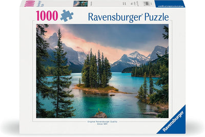 Ravensburger Maligne Lake Canada 1000pc Jigsaw Puzzle