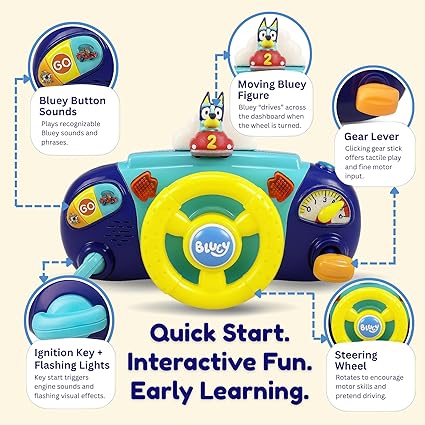 Bluey Activity Dashboard Infant Toy