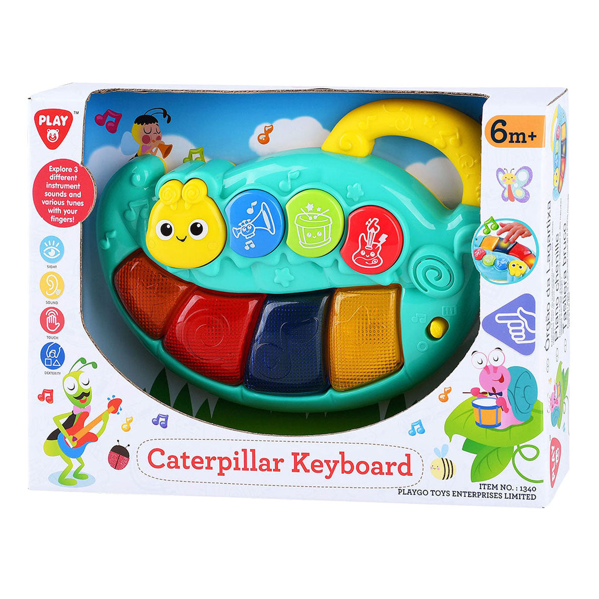 Playgo Caterpillar Keyboard