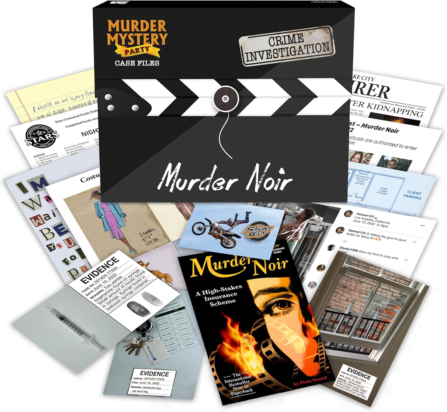 Murder Mystery Party Game Murder Noir