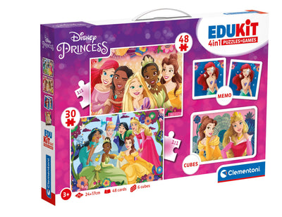 Disney Princess Edukit 4 In 1 Jigsaw Puzzles And Games
