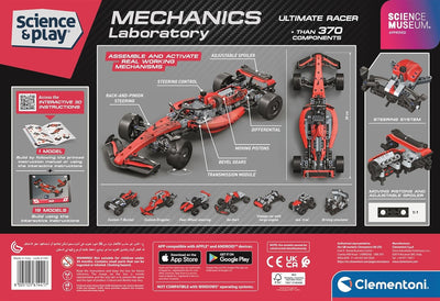 Mechanics Laboratory Ultimate Racer Formula 1 Racing Car Construction Set