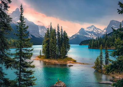 Ravensburger Maligne Lake Canada 1000pc Jigsaw Puzzle