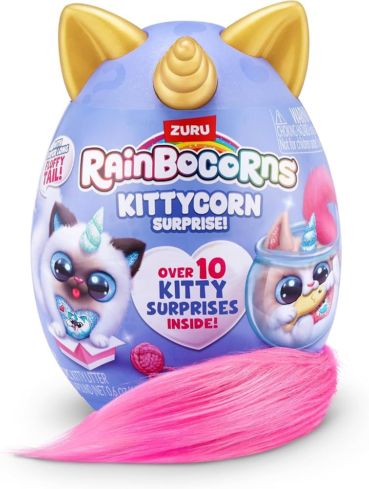 Rainbocorns Kittycorn Surprise Soft Toy
