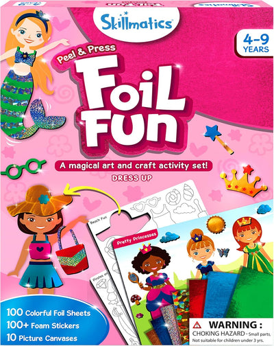 Skillmatics Fun Foil Magical Art And Craft Activity Set Dress Up