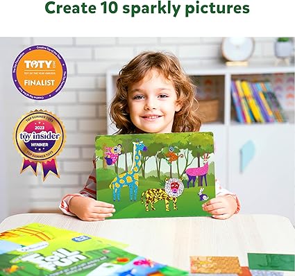 Skillmatics Fun Foil Art And Craft Activity Set World Of Animals