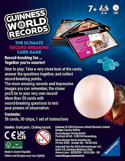 Guinness World Records Record Breaking Card Game