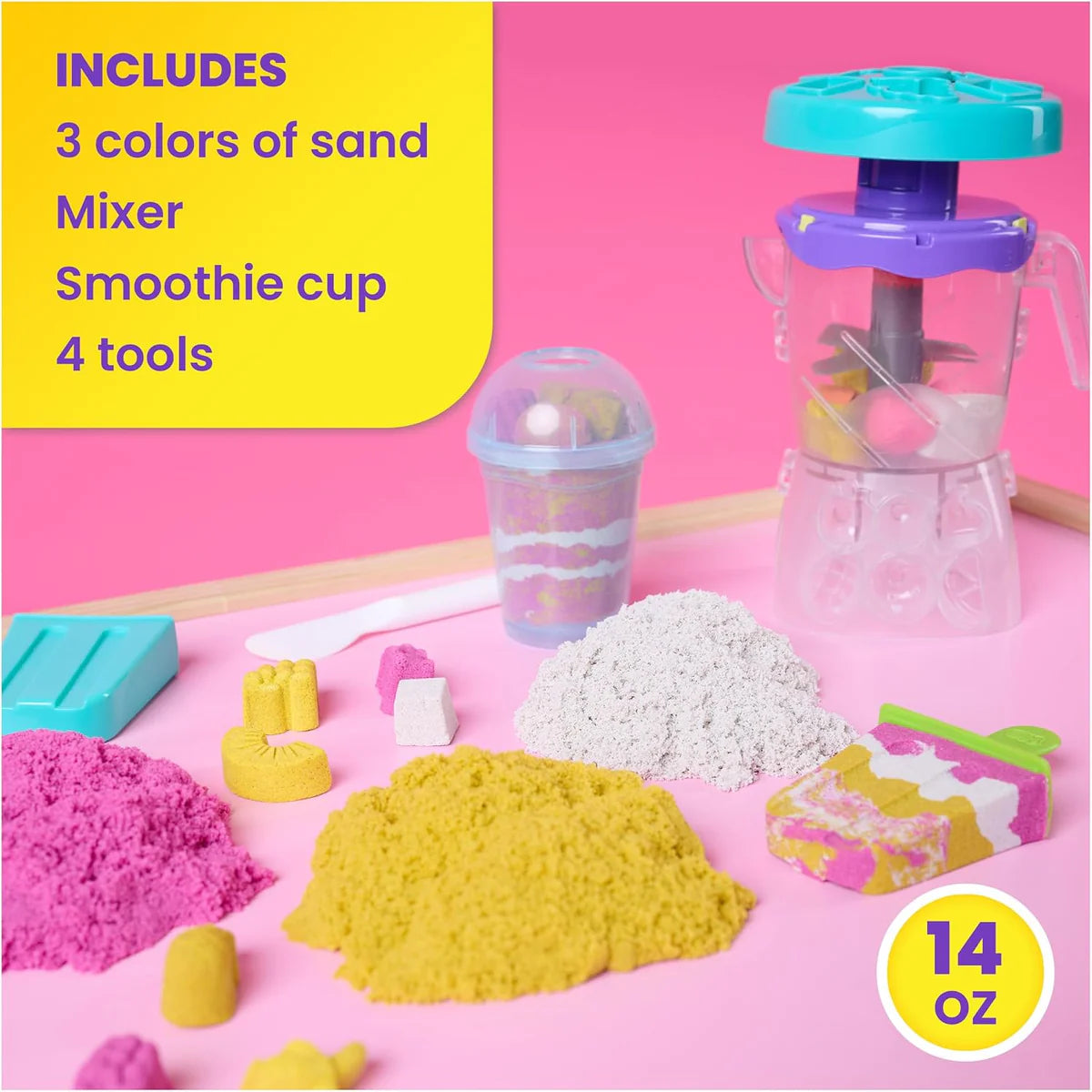 Kinetic Sand Smoothie Mixer Playset