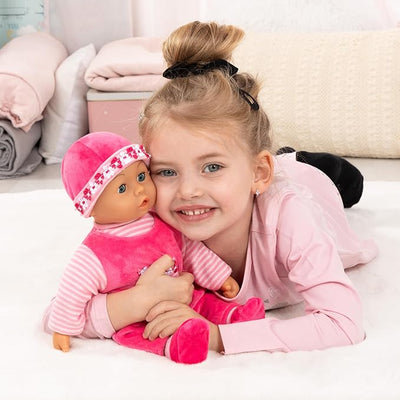 Bayer First Words 38cm Baby Doll With Accessories and Sounds