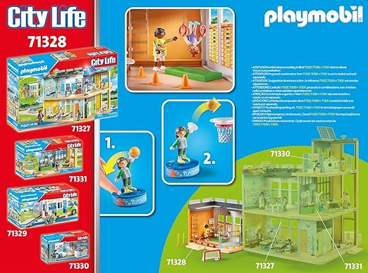 Playmobil City Life 71328 Gym Extension 72pc Playset