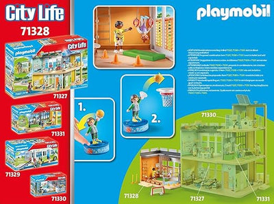 Playmobil City Life 71328 Gym Extension 72pc Playset