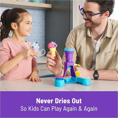 Kinetic Sand Soft Serve Station Playset