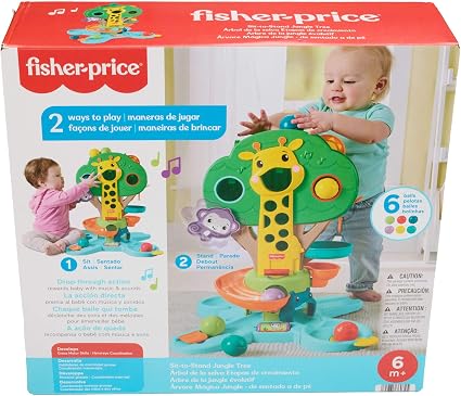 Fisher Price Sit To Stand Jungle Tree