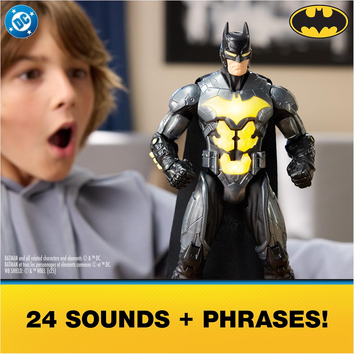 Batman 12" Batman Figure With Lights And Sound