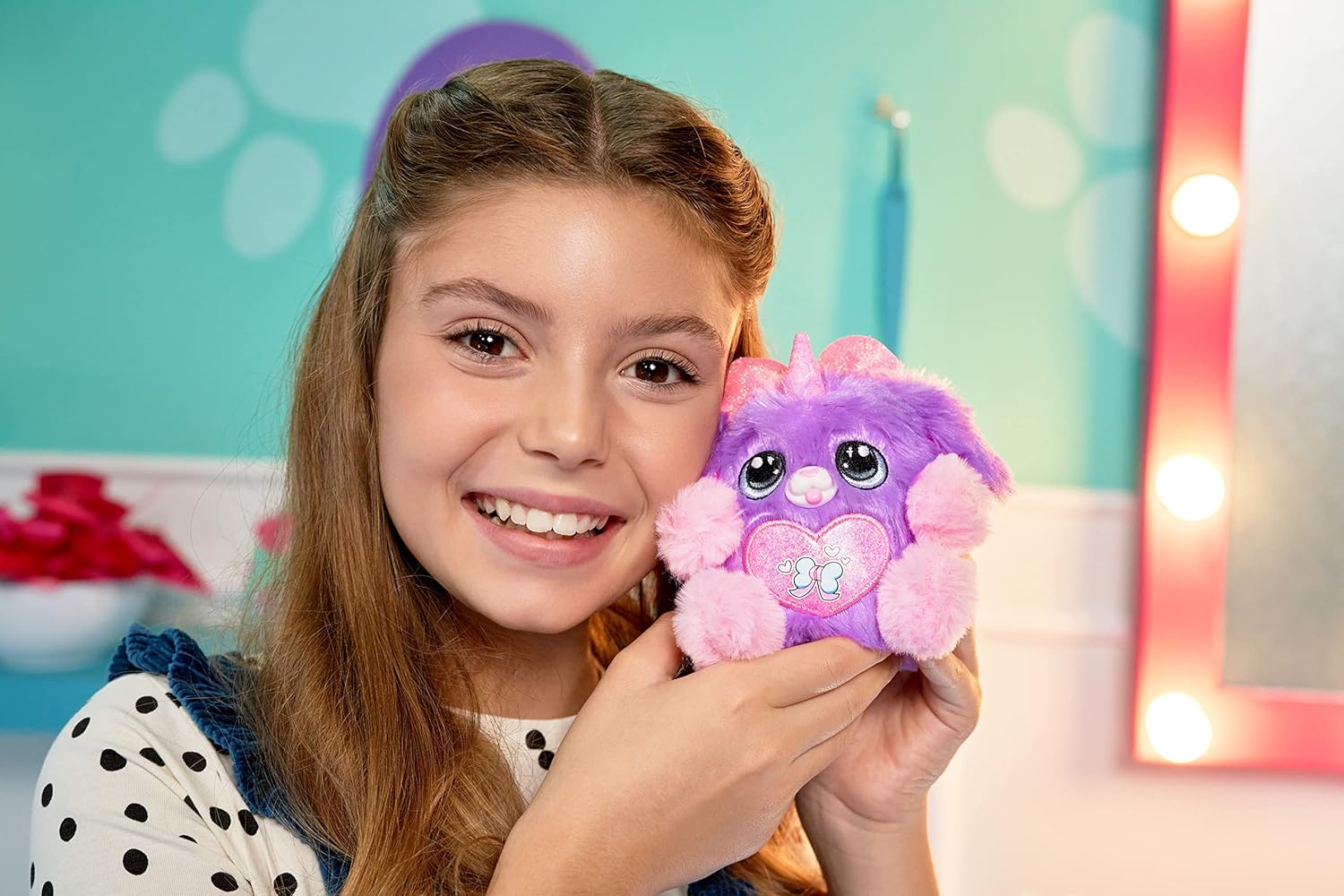 Rainbocorns Puppycorn Bow Surprise Soft Toy