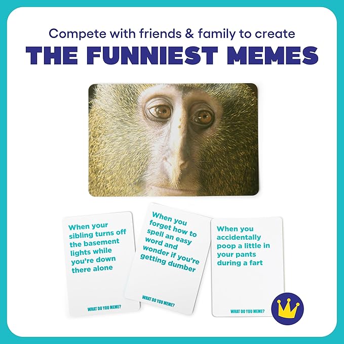 What Do You Meme Family Edition Party Game