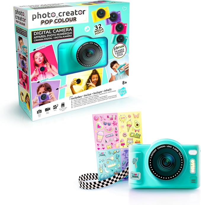 Photo Creator Pop Colour Digital Camera Green
