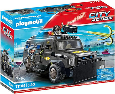 Playmobil City Action 71144 Tactical Unit 73pc Playset
