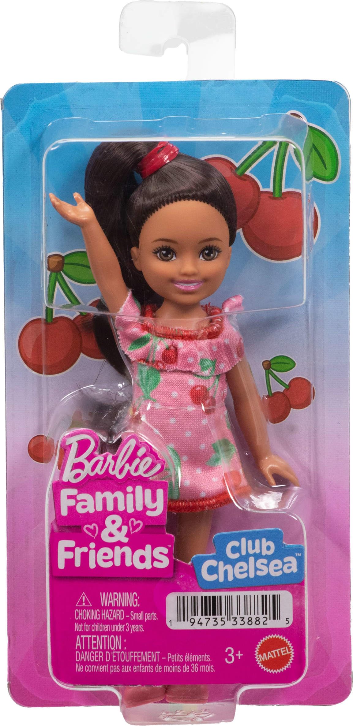 Barbie Chelsea Doll Cherry Dress