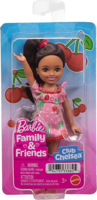 Barbie Chelsea Doll Cherry Dress