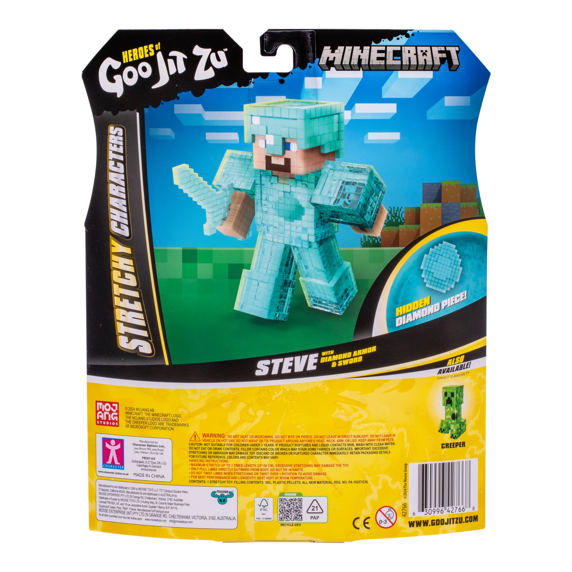 Minecraft Heroes Of Goo Jit Zu Steve