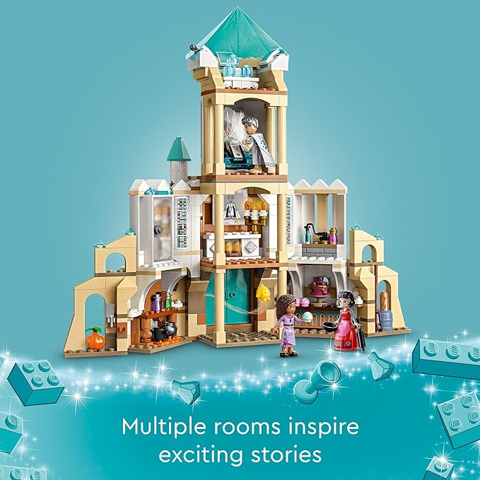 Lego Disney Wish 43224 King Magnifico's Castle Building Set