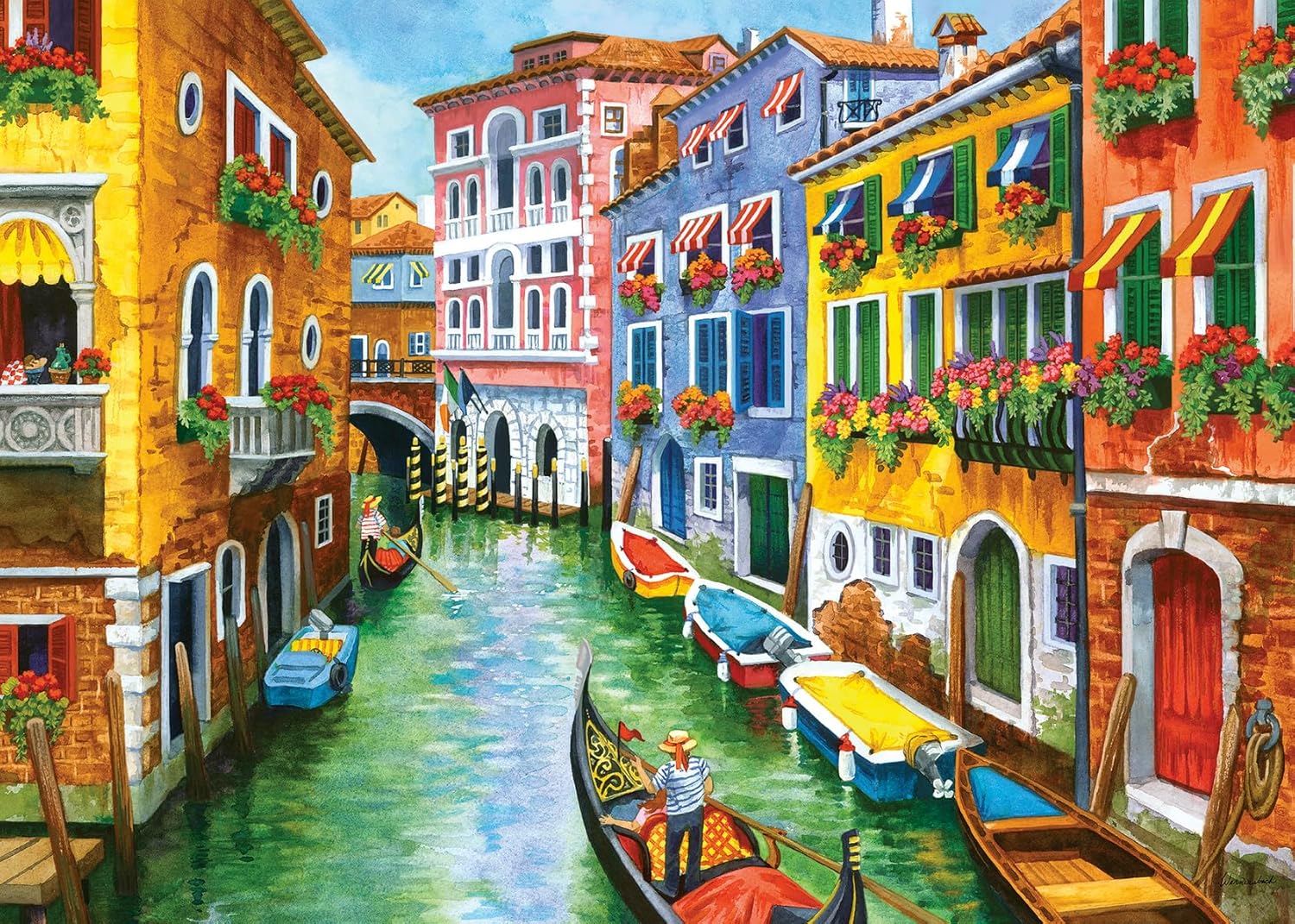 Ravensburger Gondala Ride 300pc Large Piece Jigsaw Puzzle
