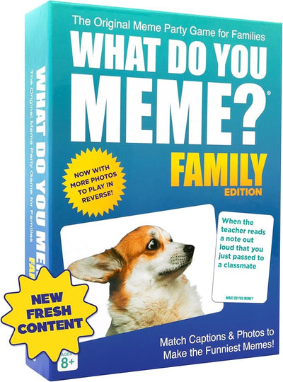 What Do You Meme Family Edition Party Game
