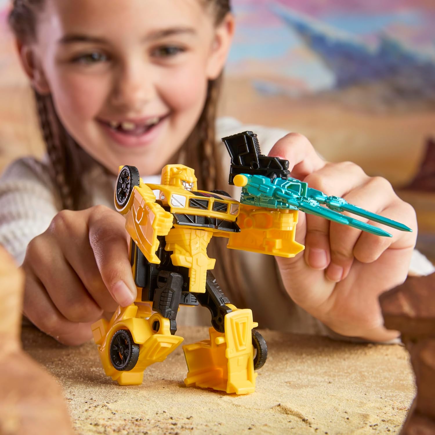 Transformers Cyberworld Armour Up Bumblebee