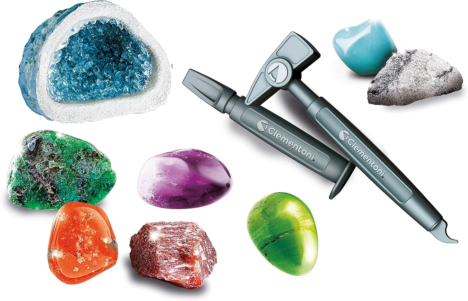 Science And Play Minerals And Geodes Playset