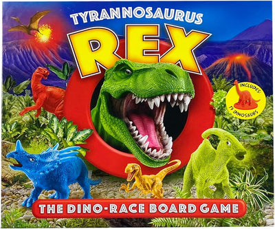 Tyrannosaurus Rex Dinosaur Race Board Game