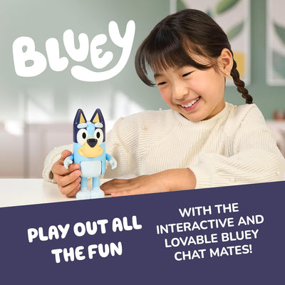 Bluey Chat Mates Single Figure Bluey