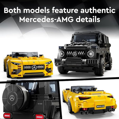 Lego Speed Champions 76924 Mercedes AMG G 63 And Mercedes AMG SL63