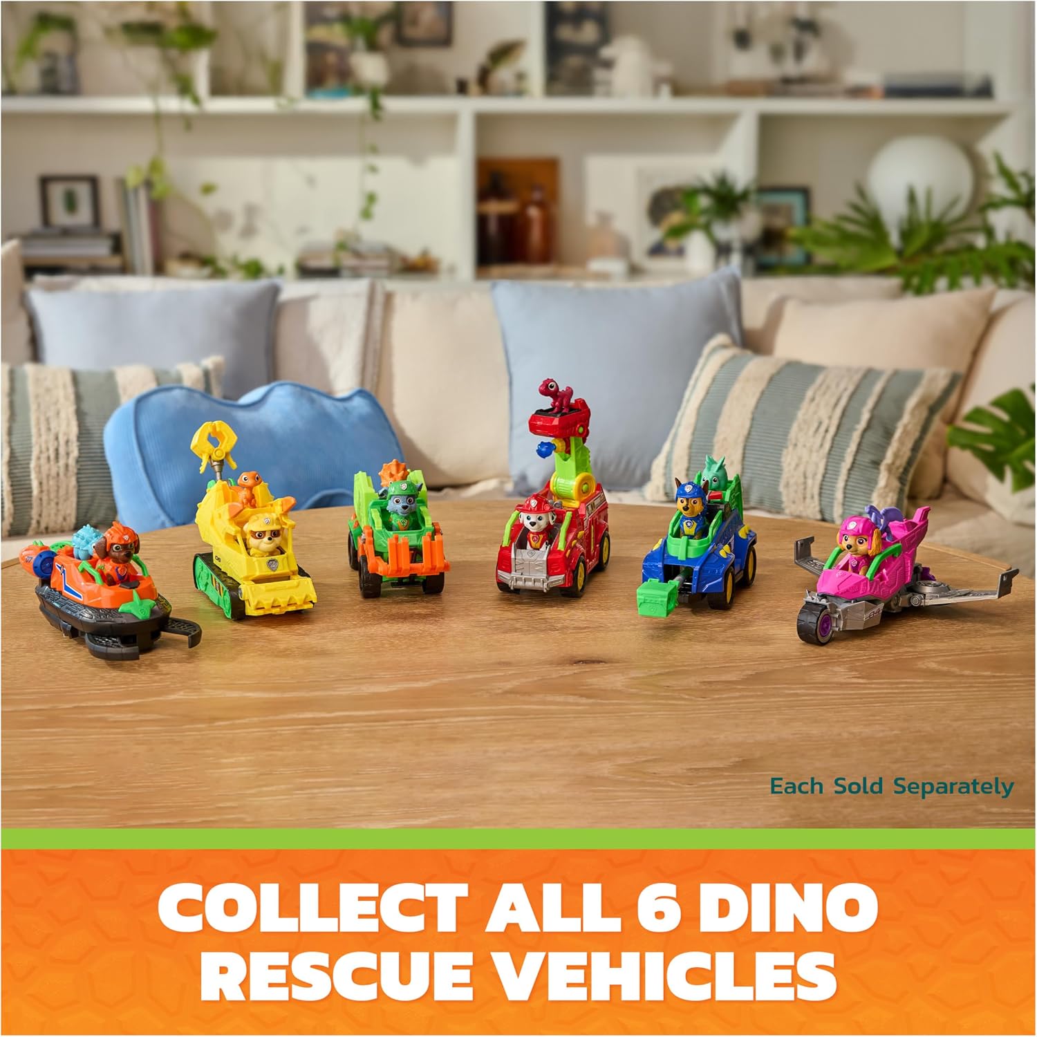 Paw Patrol Dino Rescue Marshall Fire Truck With Marshall Figure
