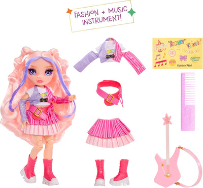 Rainbow High Jr High Rockband Doll Bella Parker