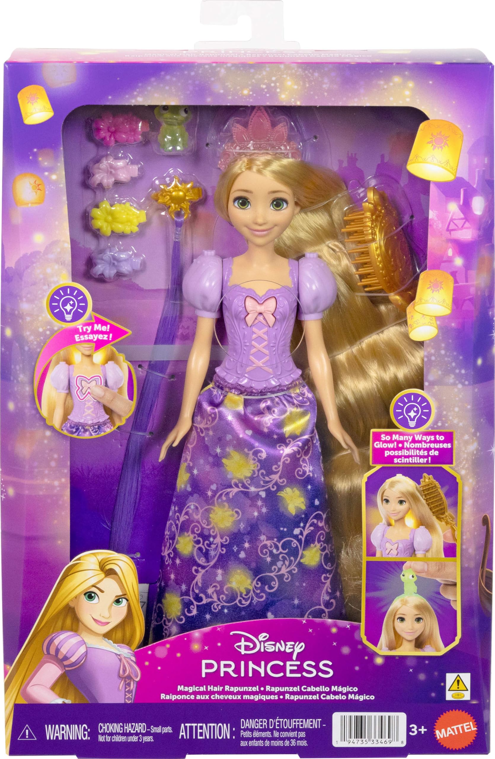 Disney Princess Magical Hair Rapunzel Doll