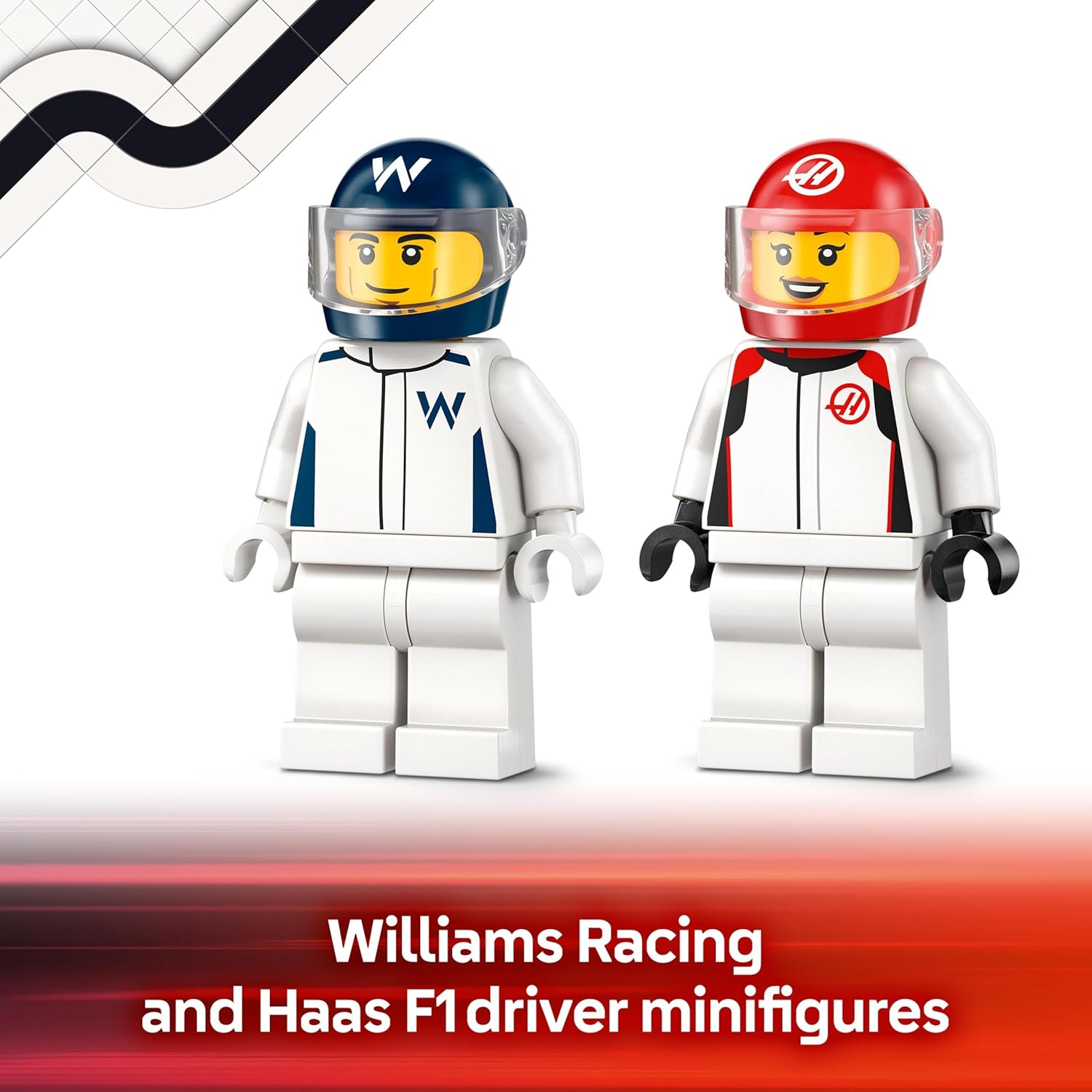 Lego City 60464 F1 Williams Racing And Haas F1 Race Cars