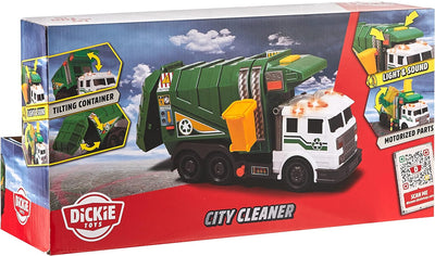 Dickie City Cleaner Garbage / Rubbish Truck With Light And Sound