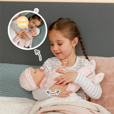Baby Annabell Interactive Doll 43cm With Starter Set. Ansd Extra Outfit