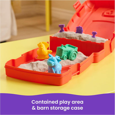 Kinetic Sand Sandy Farm Playset