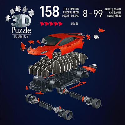 Ravensburger Iconics 3D Jigsaw Puzzle Lamborghini Huracan EVO