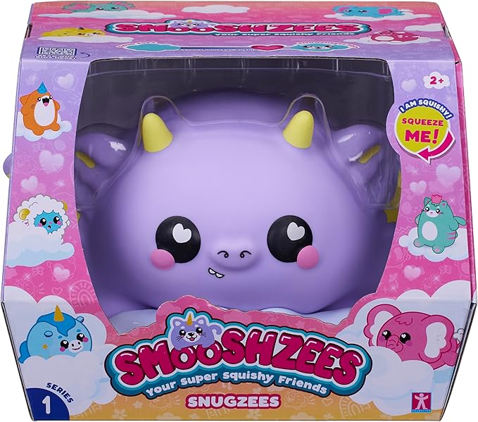 Smooshzees Squishy Soft Toy 20cm Puffin